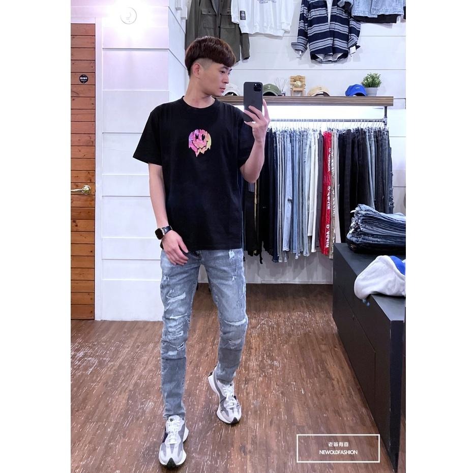 『老爺有喜』重磅多重縫線補丁小直筒褲(NOF2203L632)-細節圖7