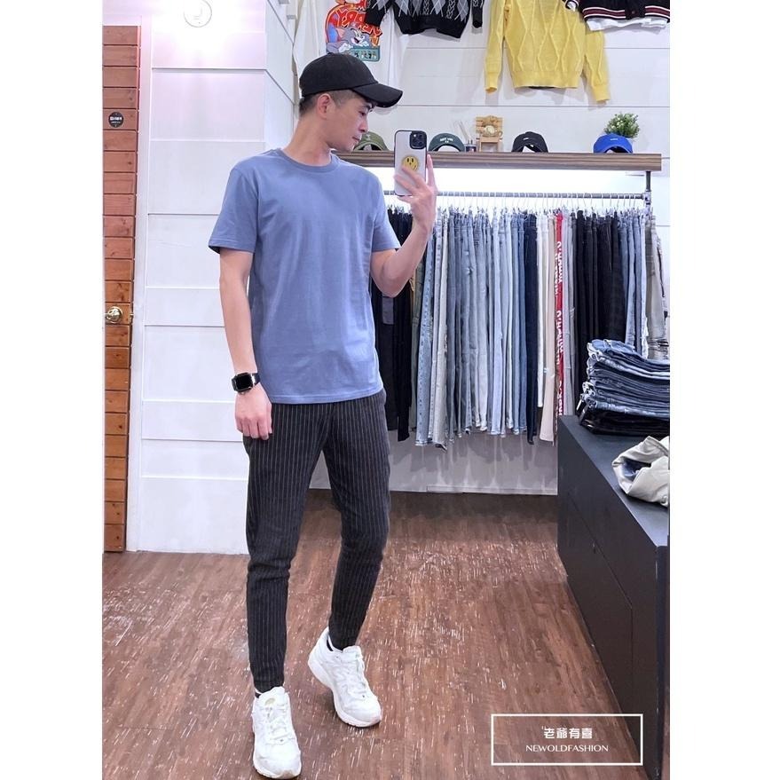 『老爺有喜』重磅UPF50+超高防護係數素色短Ｔ恤-彩藍-細節圖5