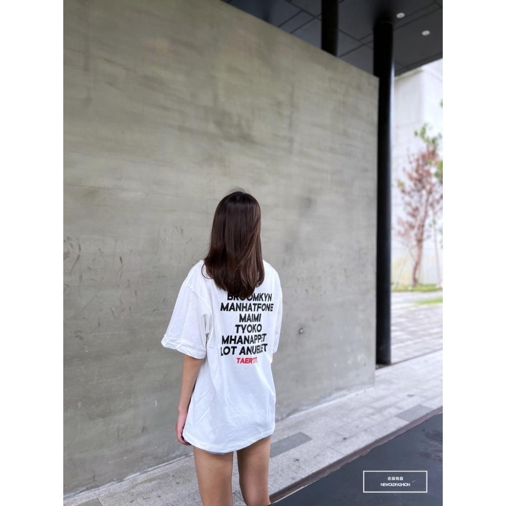 『老爺有喜』重磅彩色Tsaret短T-白-細節圖2