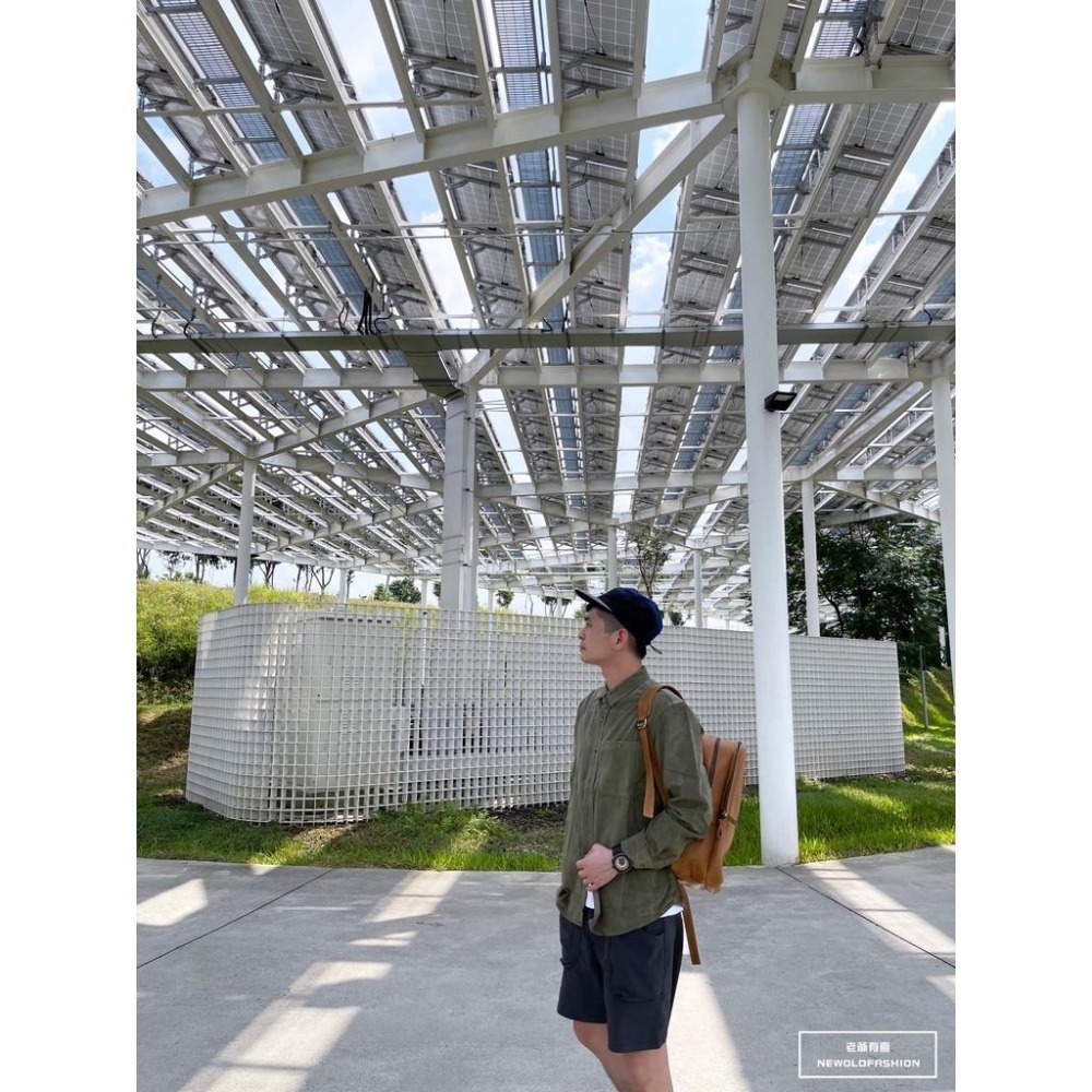 『老爺有喜』重磅單口袋絨布襯衫(NOF21092041)-綠-細節圖2