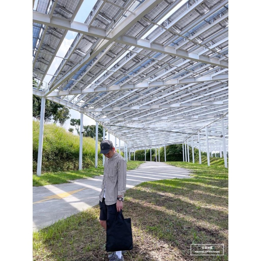 『老爺有喜』重磅麻料框線直條襯衫(NOF21092104)-細節圖2