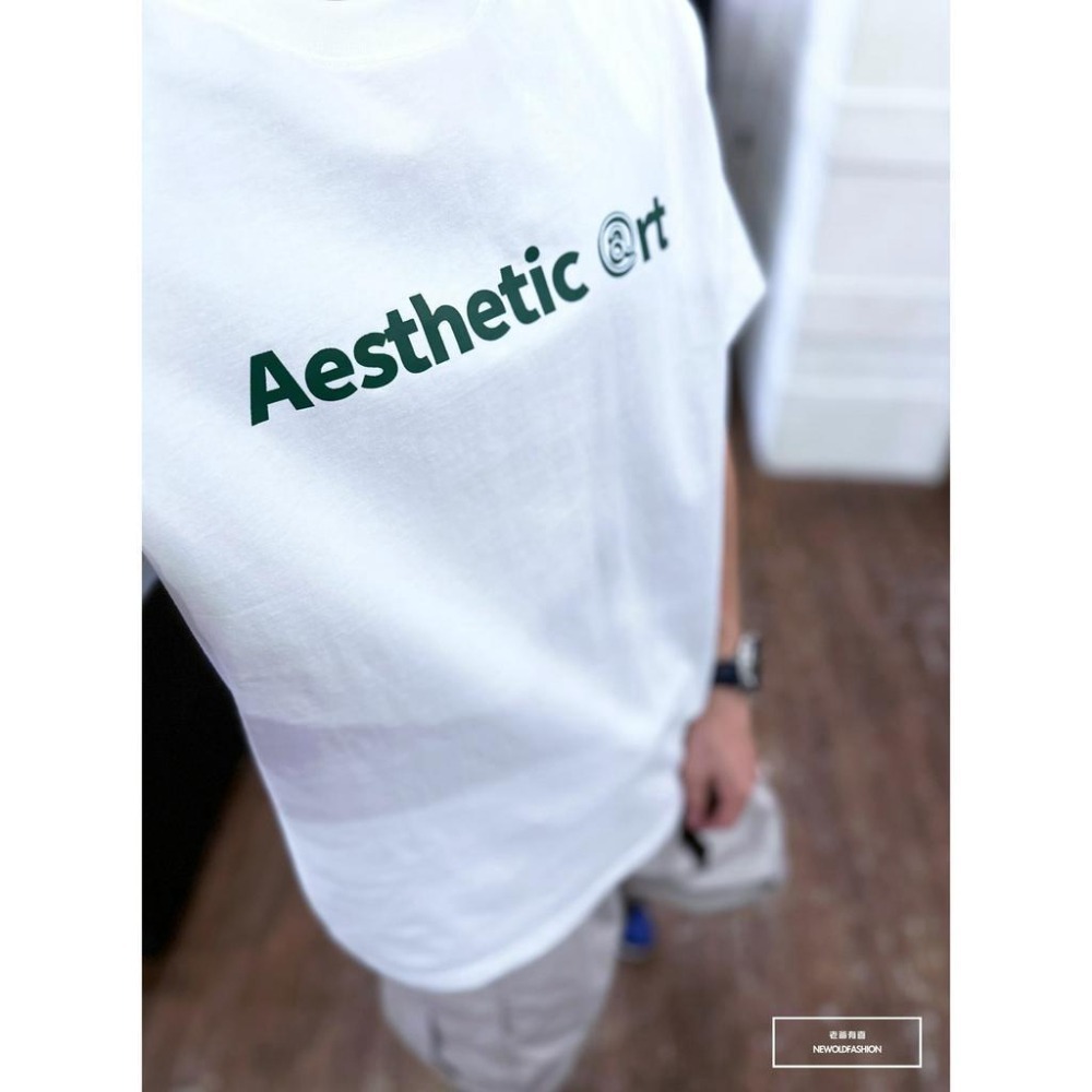 『新品上市』重磅螢光＠英字短T(NOF23052536)-白-細節圖4