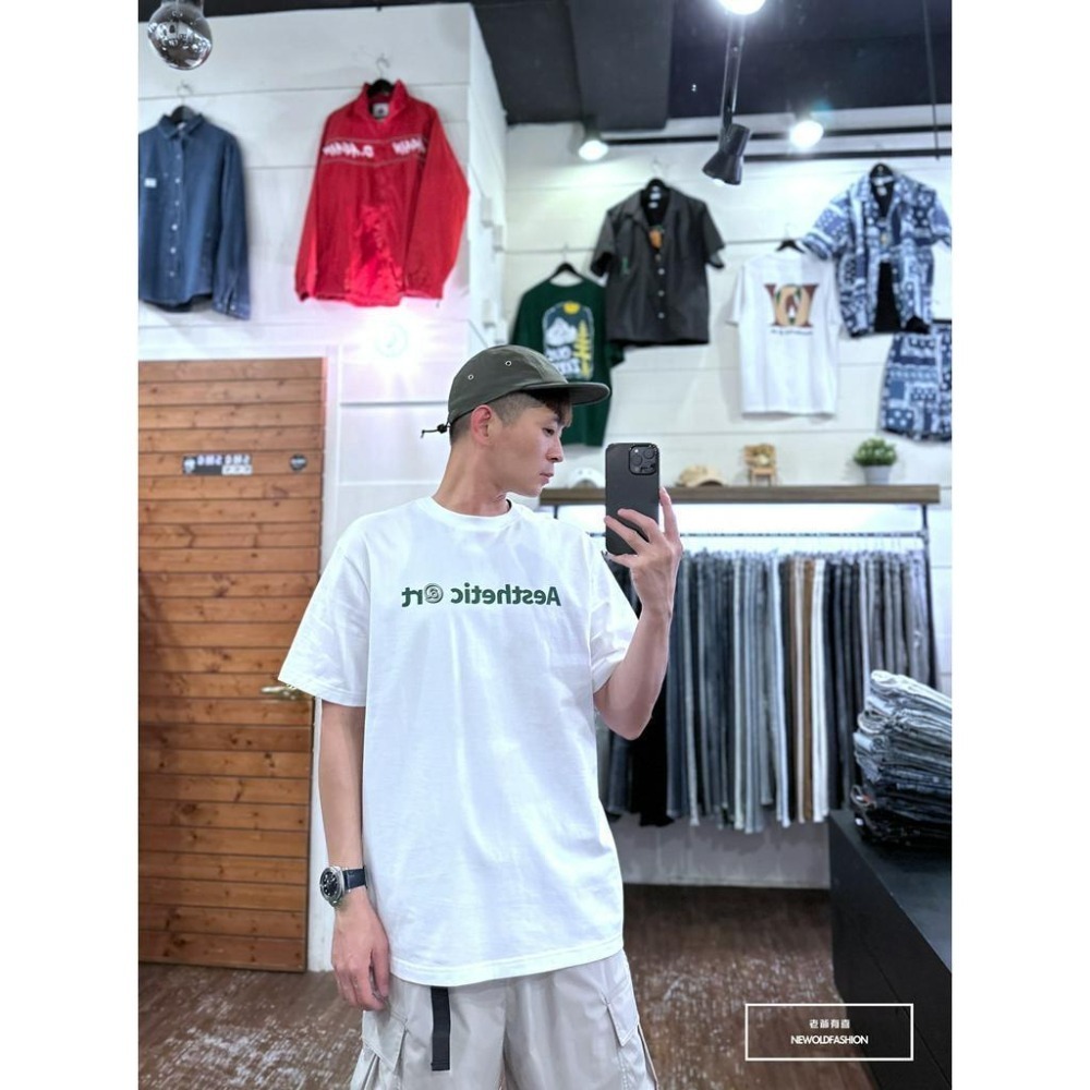 『新品上市』重磅螢光＠英字短T(NOF23052536)-白-細節圖7