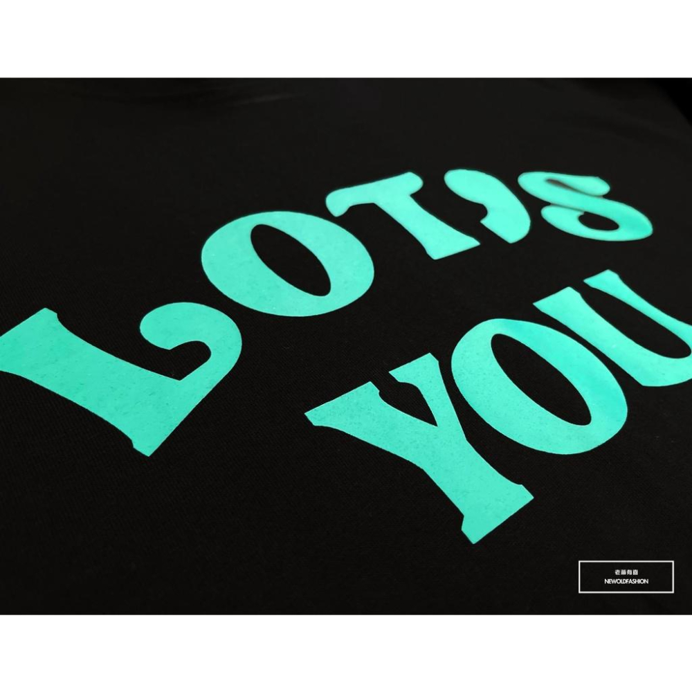 『老爺有喜』重磅Lot＇s You短T-黑-細節圖3