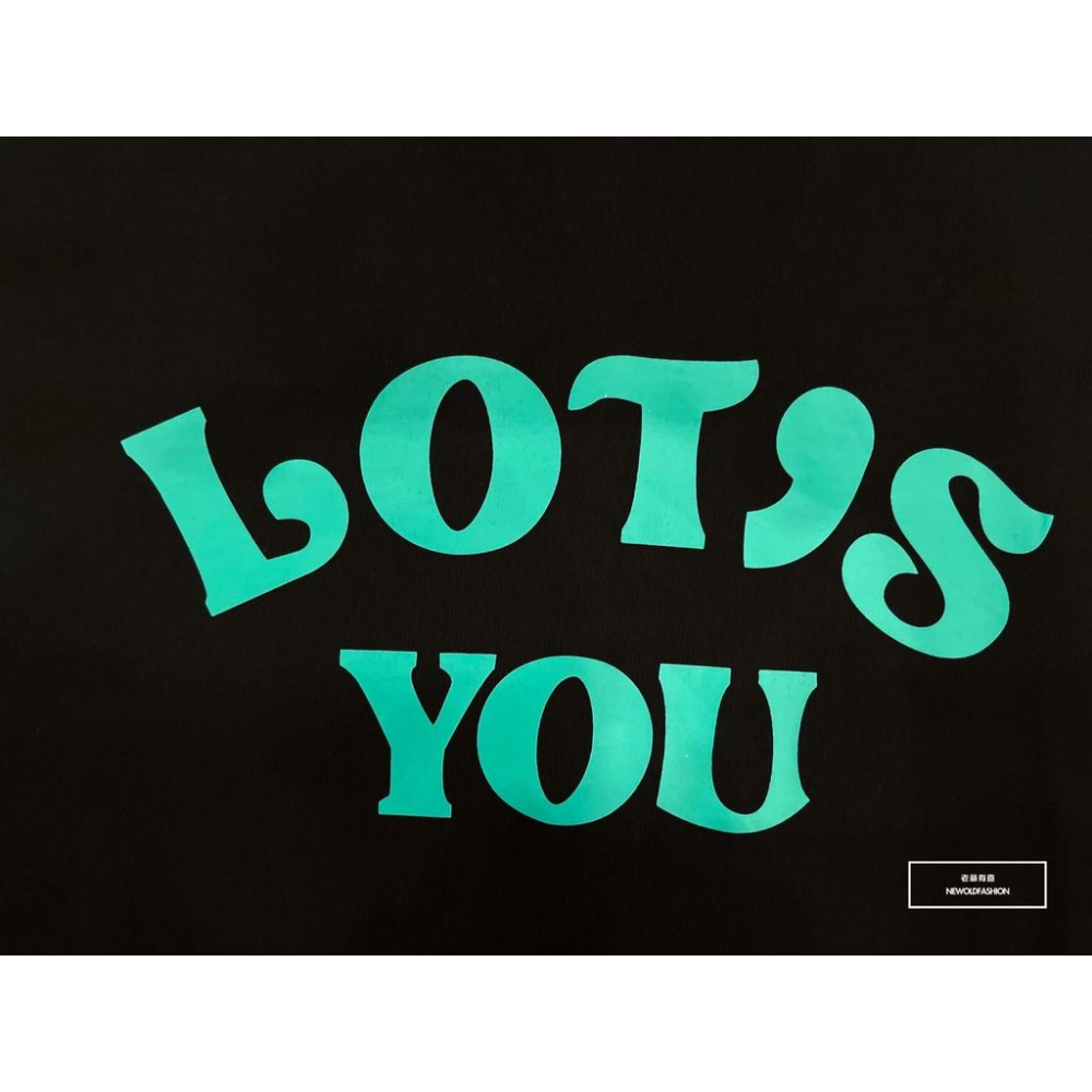 『老爺有喜』重磅Lot＇s You短T-黑-細節圖4