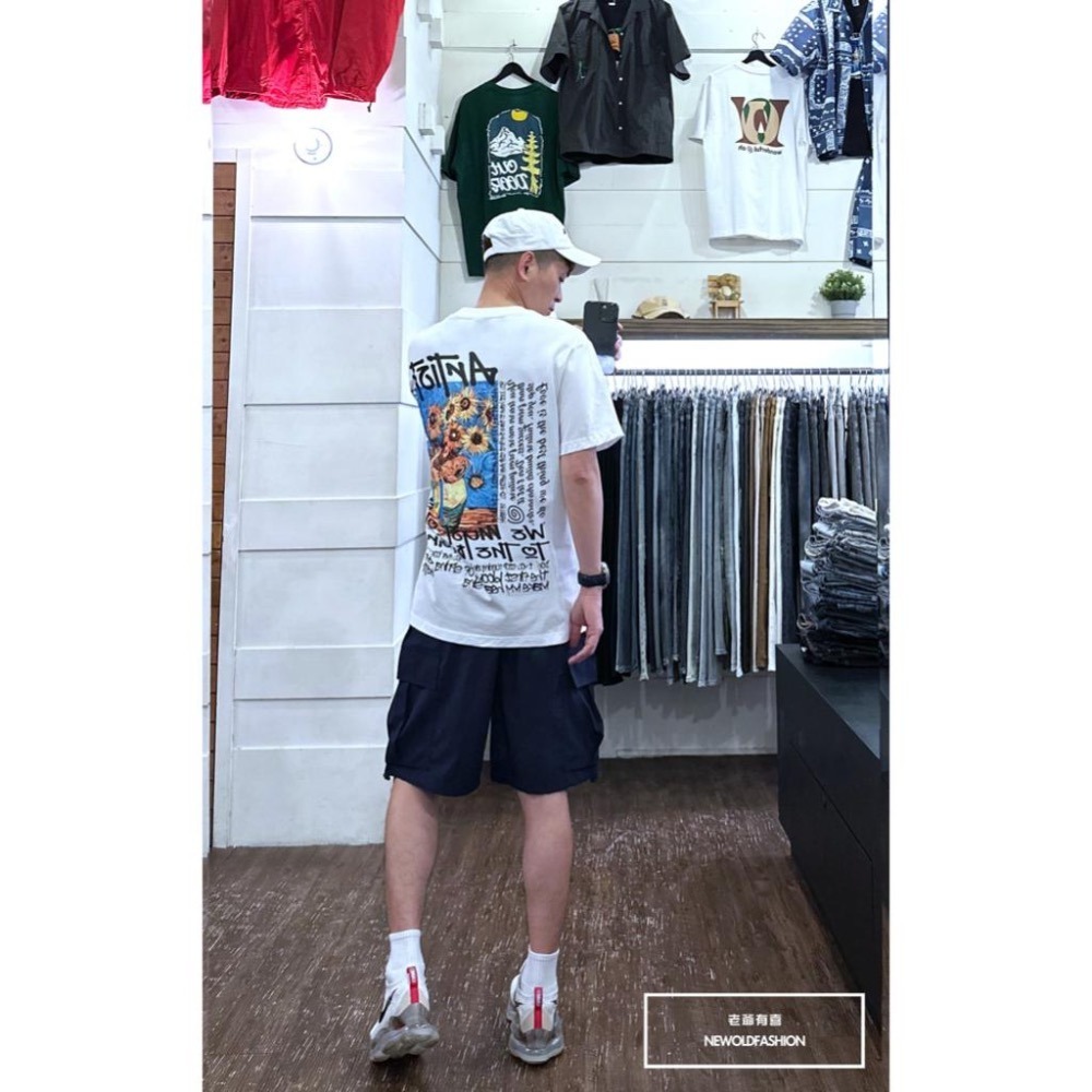 『新品上市』重磅Artist向日葵短T(NOF23052711)-白-細節圖7