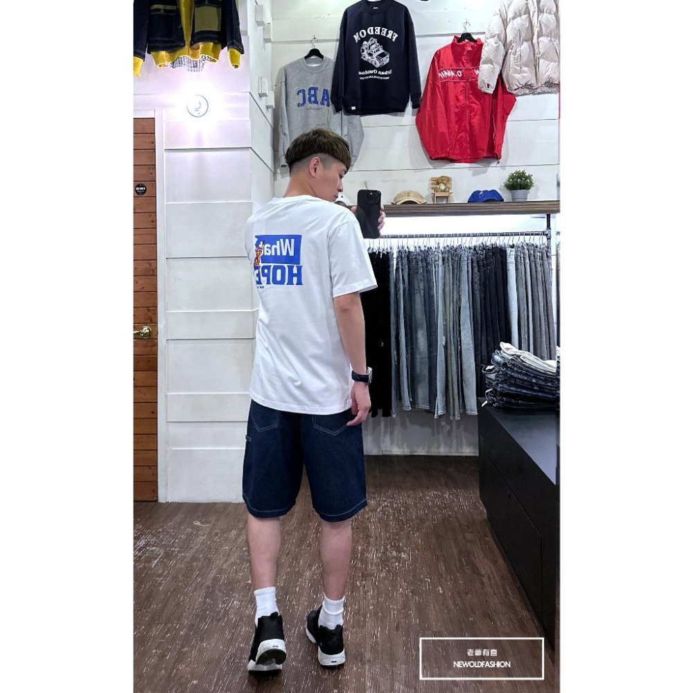 『新品上市』重磅HOPE貓咪短T(NOF23022525)-白-細節圖8