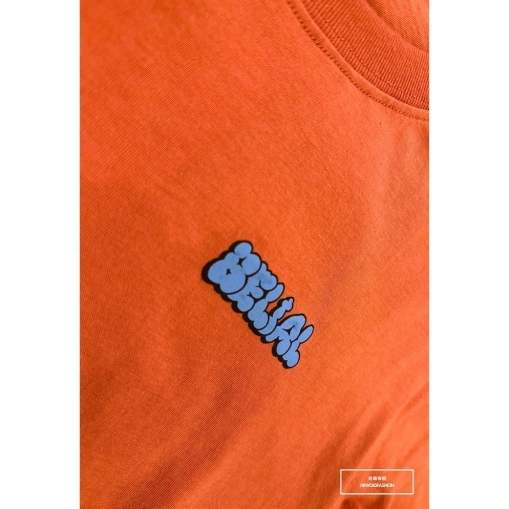『新品上市』重磅泡泡Be短T(NOF230388009)-橘-細節圖7