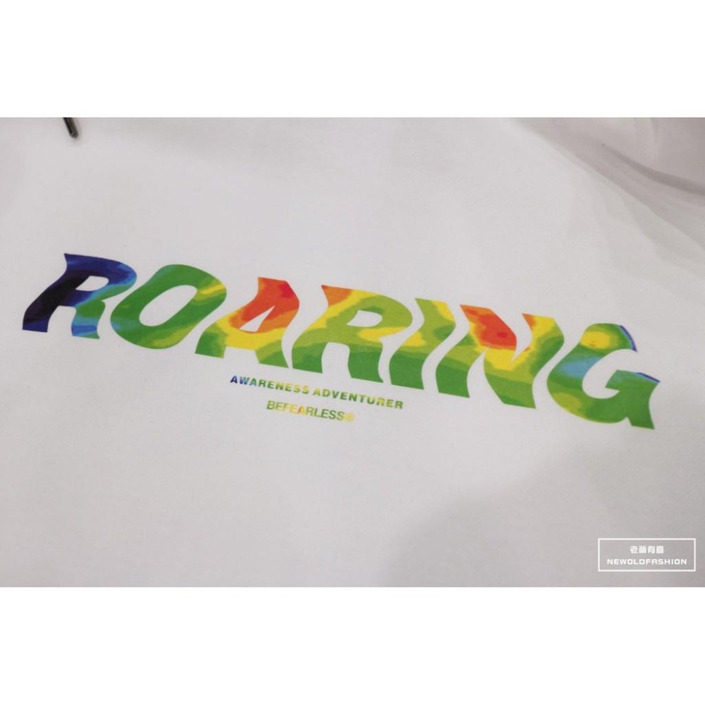 『老爺有喜』重磅人體熱感圖刷毛帽T -白-細節圖5