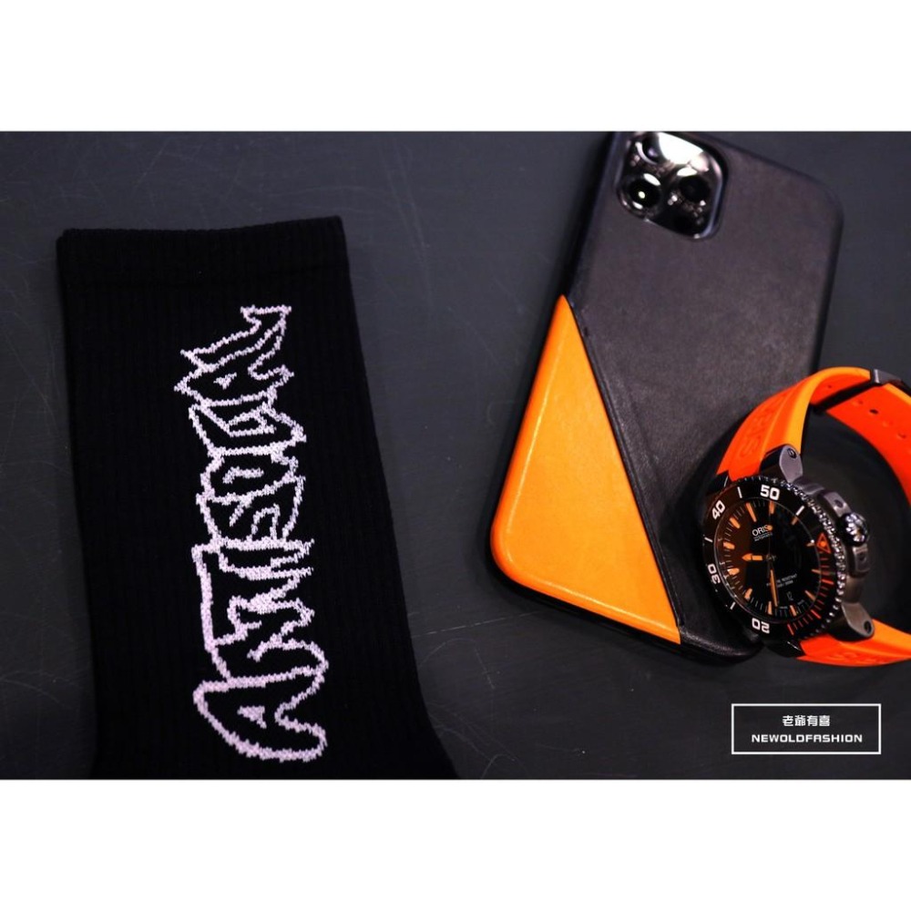 『老爺有喜』重磅Antisocial高筒襪(原價189)-黑-細節圖2