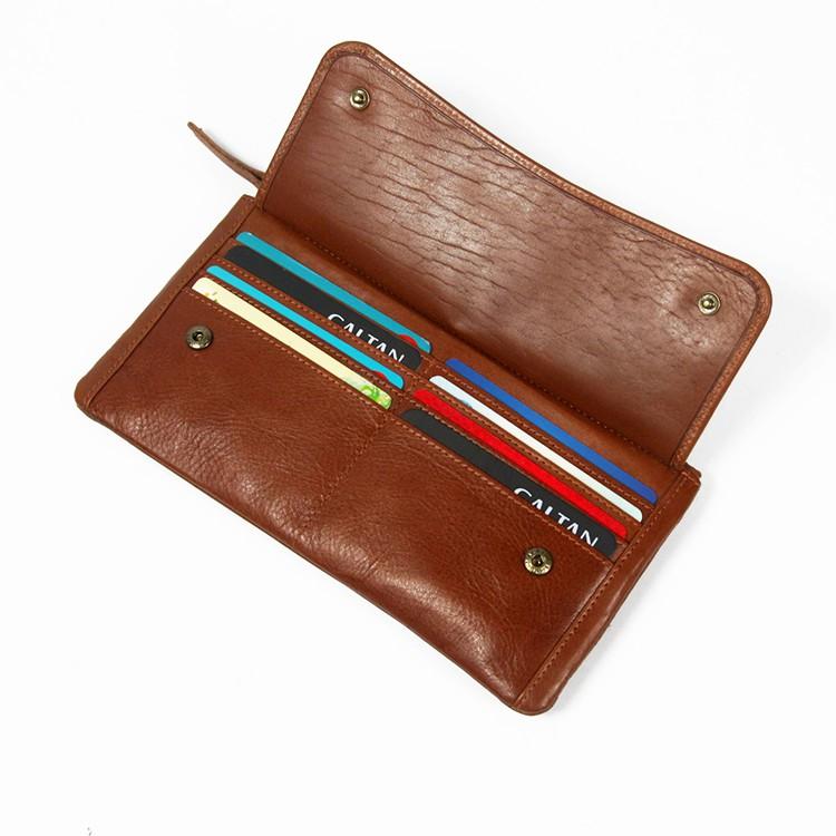 『新品上市』老爺有喜浪漫優雅經典真皮長夾(072004cd)-咖-細節圖8