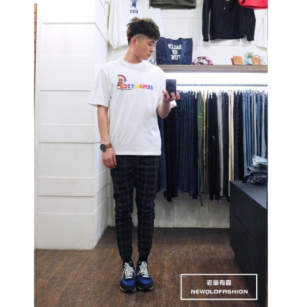 『老爺有喜』重磅彩色塗鴉熊短T -白-細節圖6