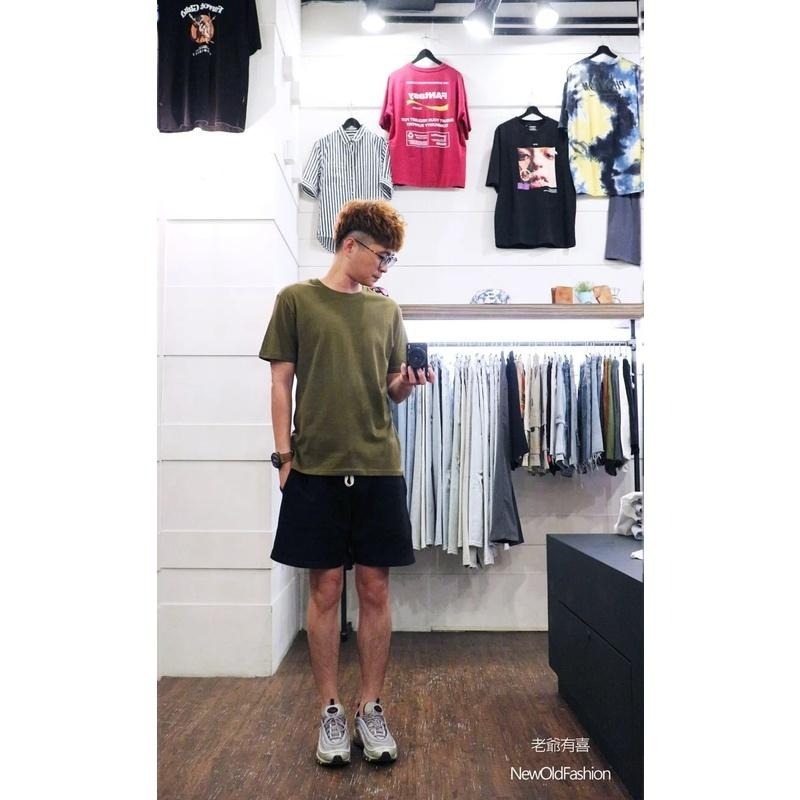 『老爺有喜』重磅UPF50+超高防護係數素色短Ｔ恤-橄欖綠-細節圖7