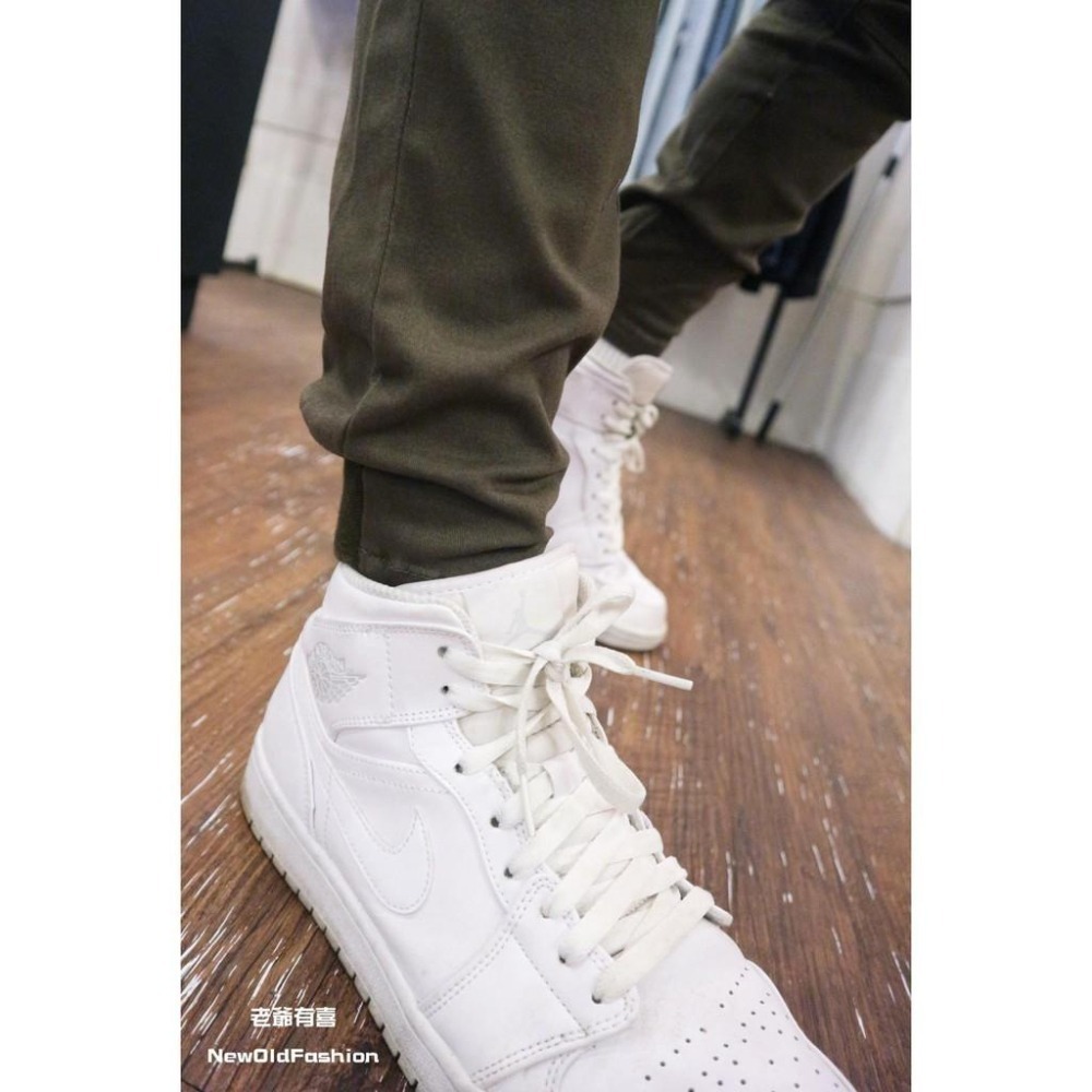 『老爺有喜』重磅不對稱工作口袋縮口褲-軍綠(NOF241188016)-細節圖8