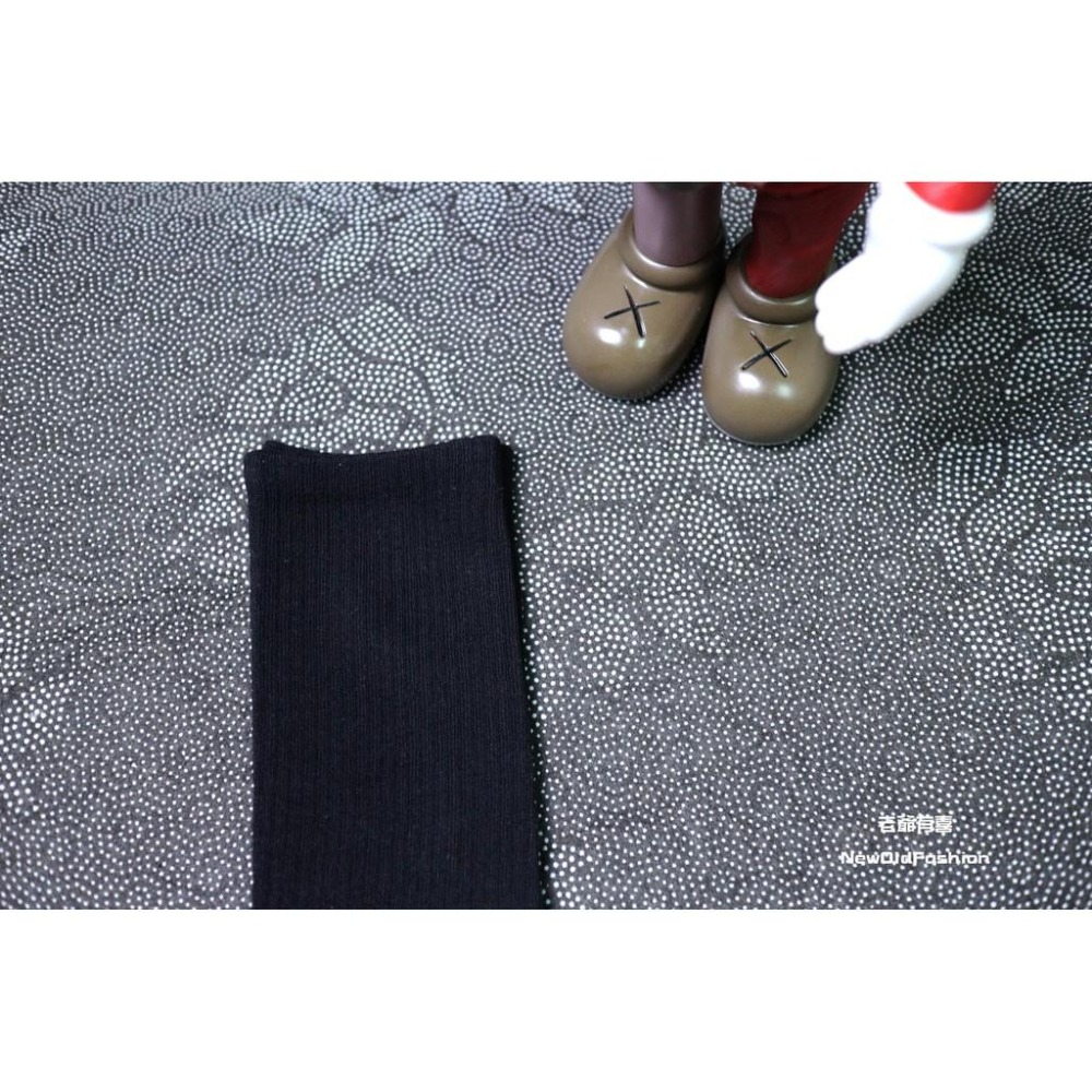 『新品上市』重磅全素高筒襪(原價189)-黑-細節圖2