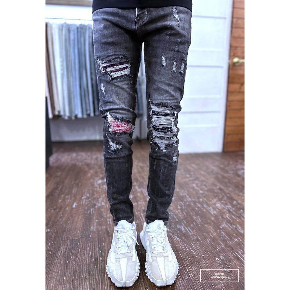 『新品上市』重磅多彩變形蟲縫線小直筒(NOF23095051)-細節圖5