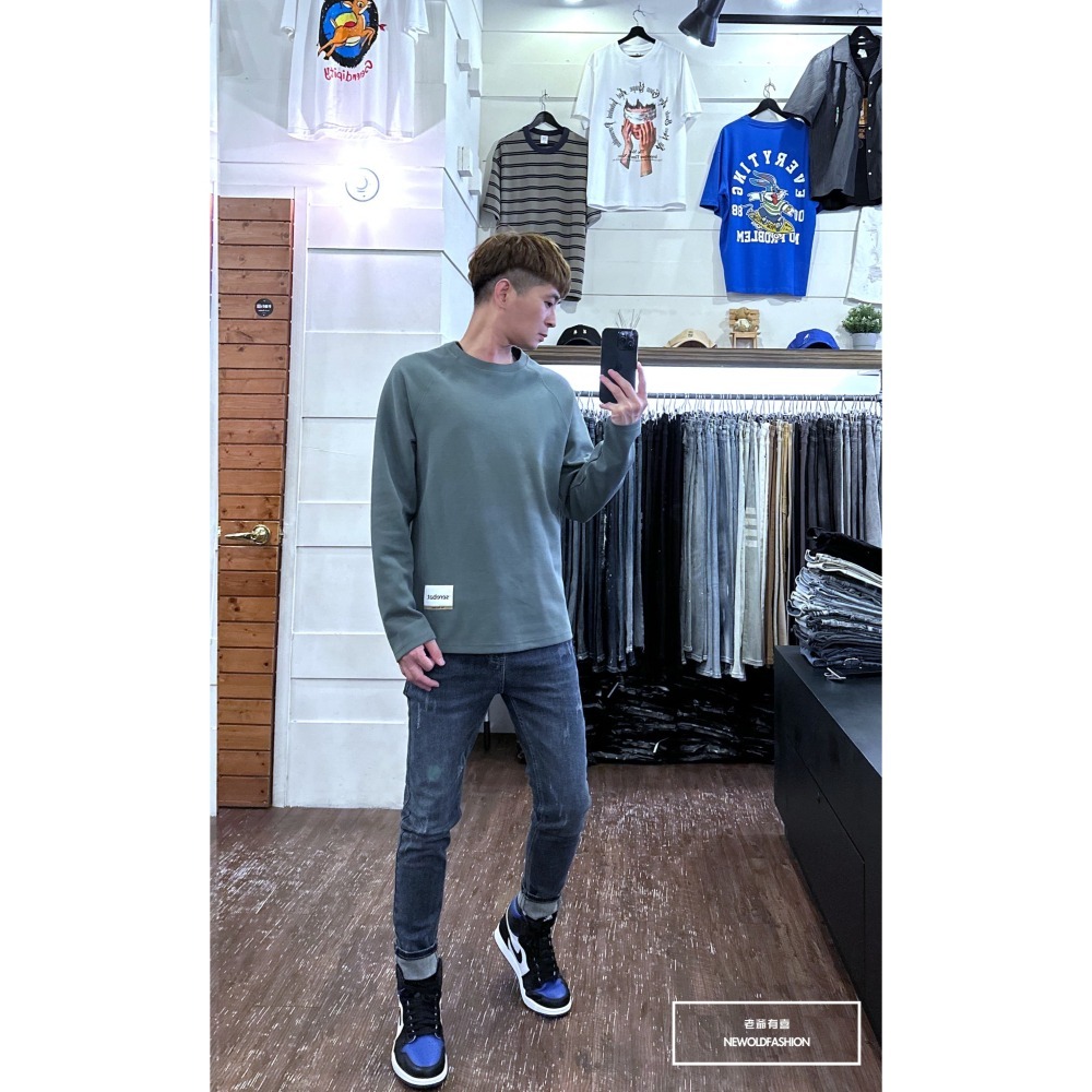 『新品上市』重磅Serebat白標大學T-綠(NOF2309B2230)-細節圖2