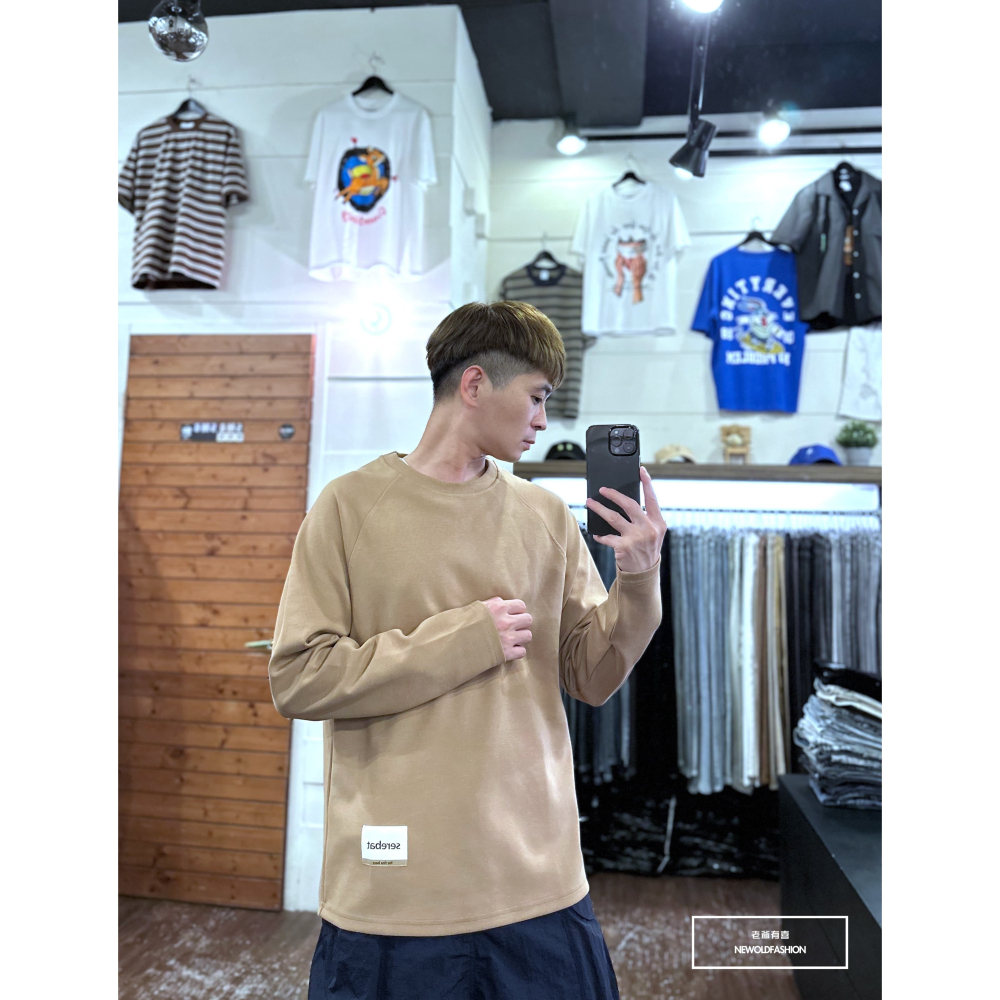 『新品上市』重磅Serebat白標大學T-咖(NOF2309B2230)-細節圖7