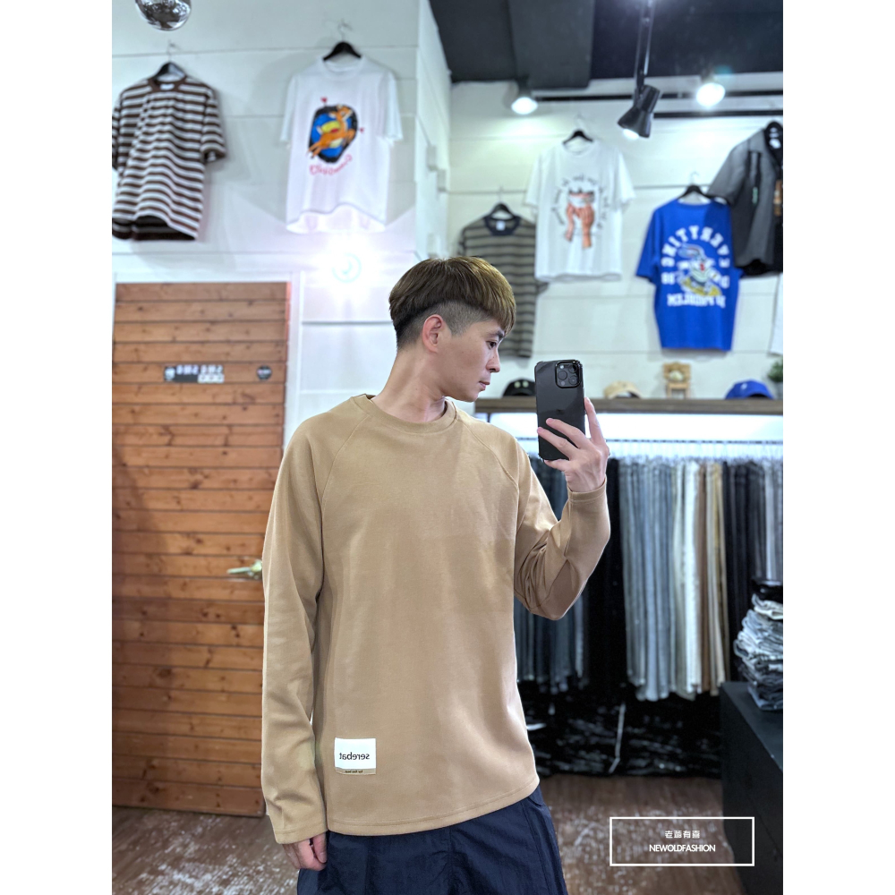 『新品上市』重磅Serebat白標大學T-咖(NOF2309B2230)-細節圖8