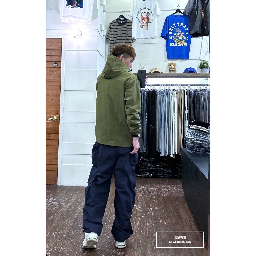 『新品上市』重磅三角環魔鬼氈大機能外套-綠(NOF23095235)-細節圖5