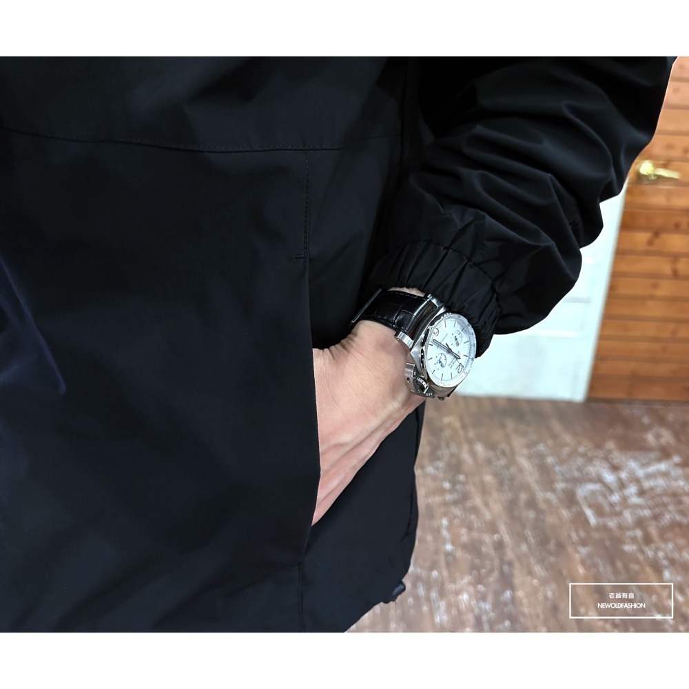 『新品上市』重磅Outdoor單色口袋機能外套-黑(NOF23095268)-細節圖8