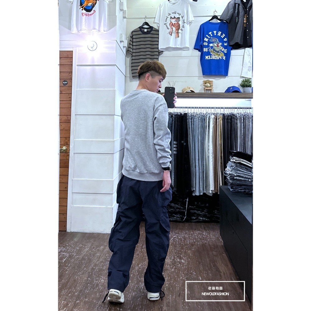 『新品上市』重磅Boston刺繡大學T-灰(NOF2309B5532)-細節圖9