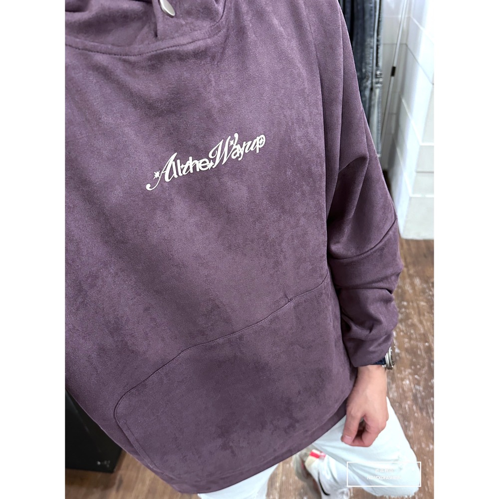 『新品上市』重磅WAY UP植絨帽T-紫(NOF23094329)-細節圖7