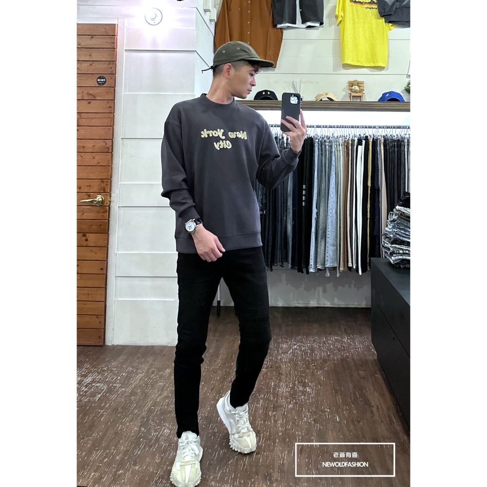 『新品上市』重磅三破壞補丁小直筒(NOF23105123)-細節圖2