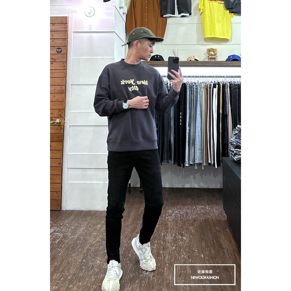 『新品上市』重磅三破壞補丁小直筒(NOF23105123)-細節圖4