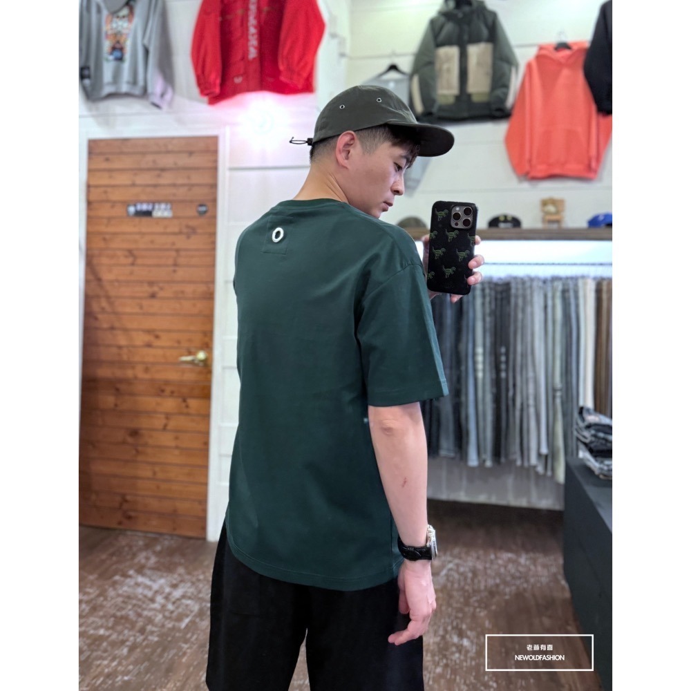 『新品上市』重磅R反光銀字短T(NOF2404N8019)-綠-細節圖2