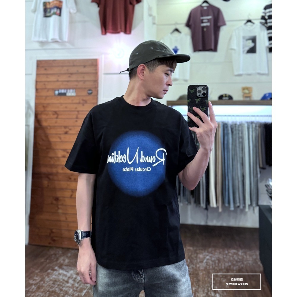 『新品上市』重磅RN暈染短T(NOF2404N8029)-黑-細節圖5