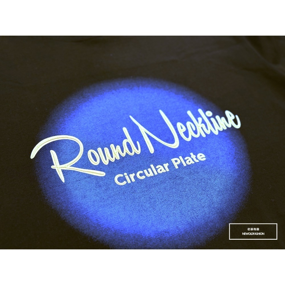 『新品上市』重磅RN暈染短T(NOF2404N8029)-黑-細節圖6