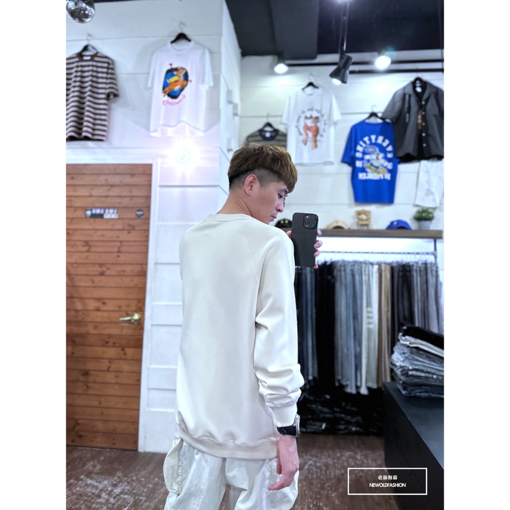 『新品上市』重磅BBS造型口袋針織大學T-米(NOF2310C65009)-細節圖3