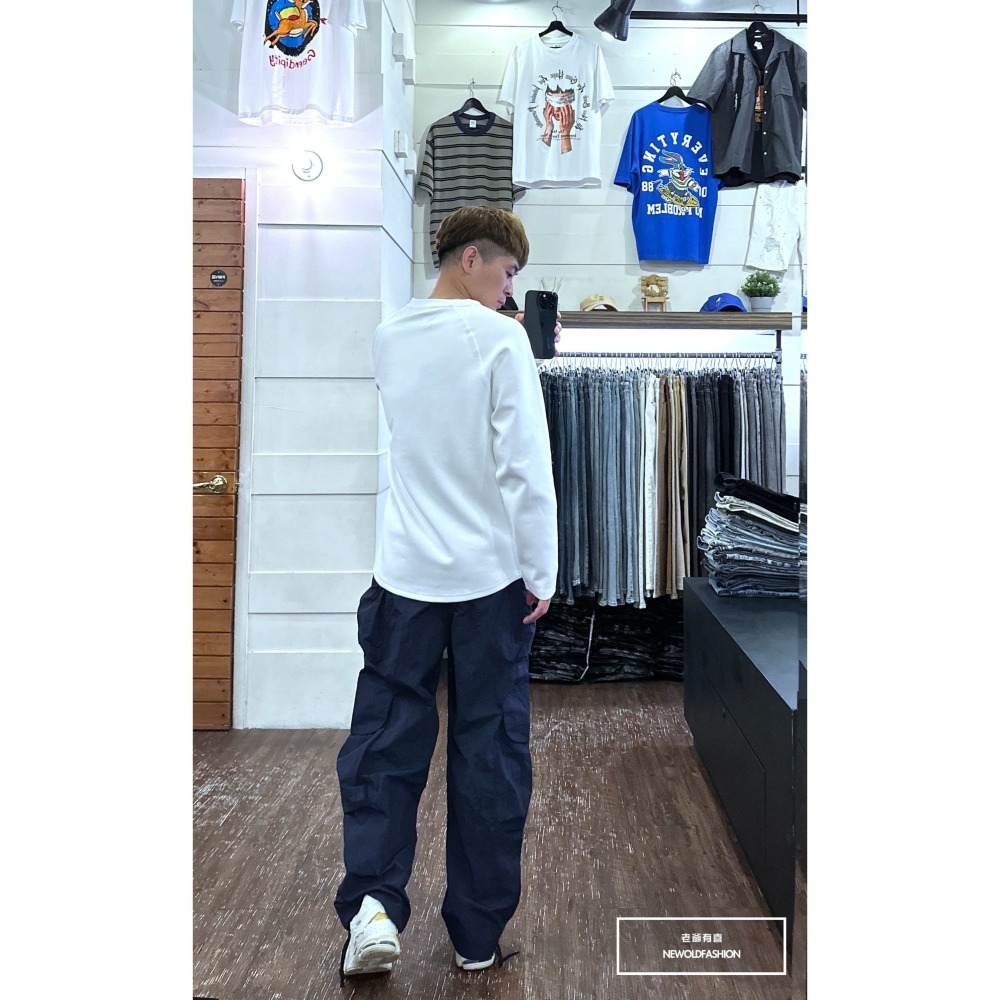 『新品上市』重磅Serebat白標大學T-白(NOF2309B2230)-細節圖4