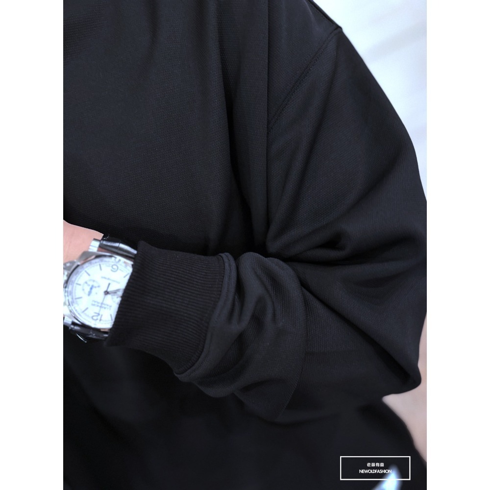 『新品上市』重磅RAM刺繡白標大學T-黑(NOF2309B5534)-細節圖6