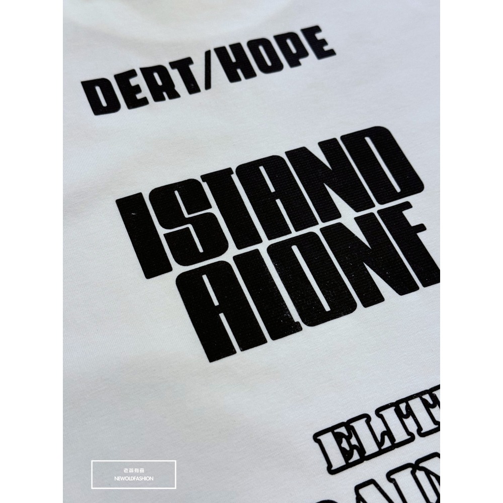 『新品上市』重磅Island爆裂紋棉質背心(NOF2405S8011)-白-細節圖6