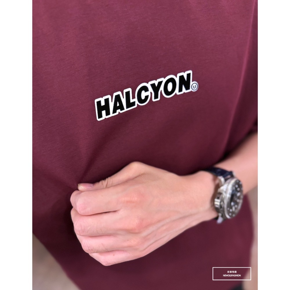 『新品上市』重磅Halcyon框線短T(NOF2405S6005)-紅-細節圖4