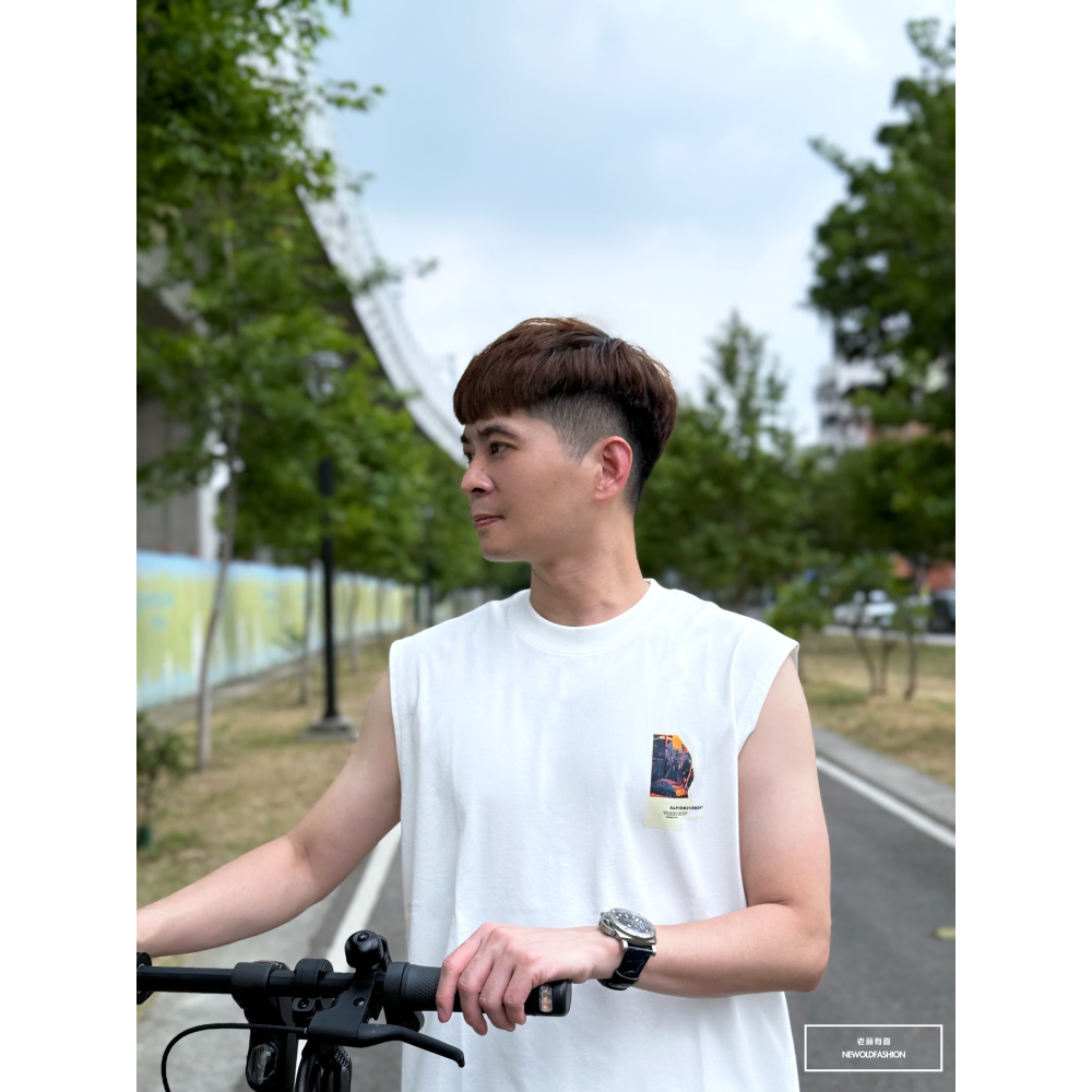 『新品上市』重磅汽車便利貼棉質背心(NOF2405S8009)-白-細節圖5