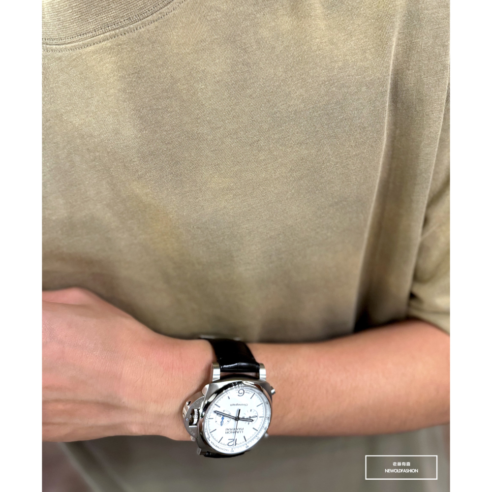 『新品上市』重磅雙色暈染水洗短T(NOF2405S001)-卡其-細節圖3