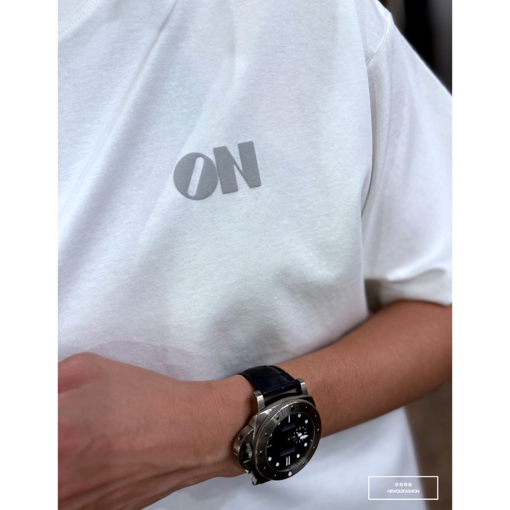 『新品上市』重磅ON字母短T(NOF2405S6001)-白-細節圖5
