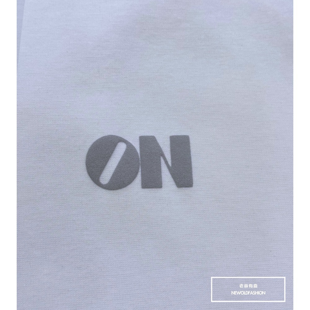 『新品上市』重磅ON字母短T(NOF2405S6001)-白-細節圖8