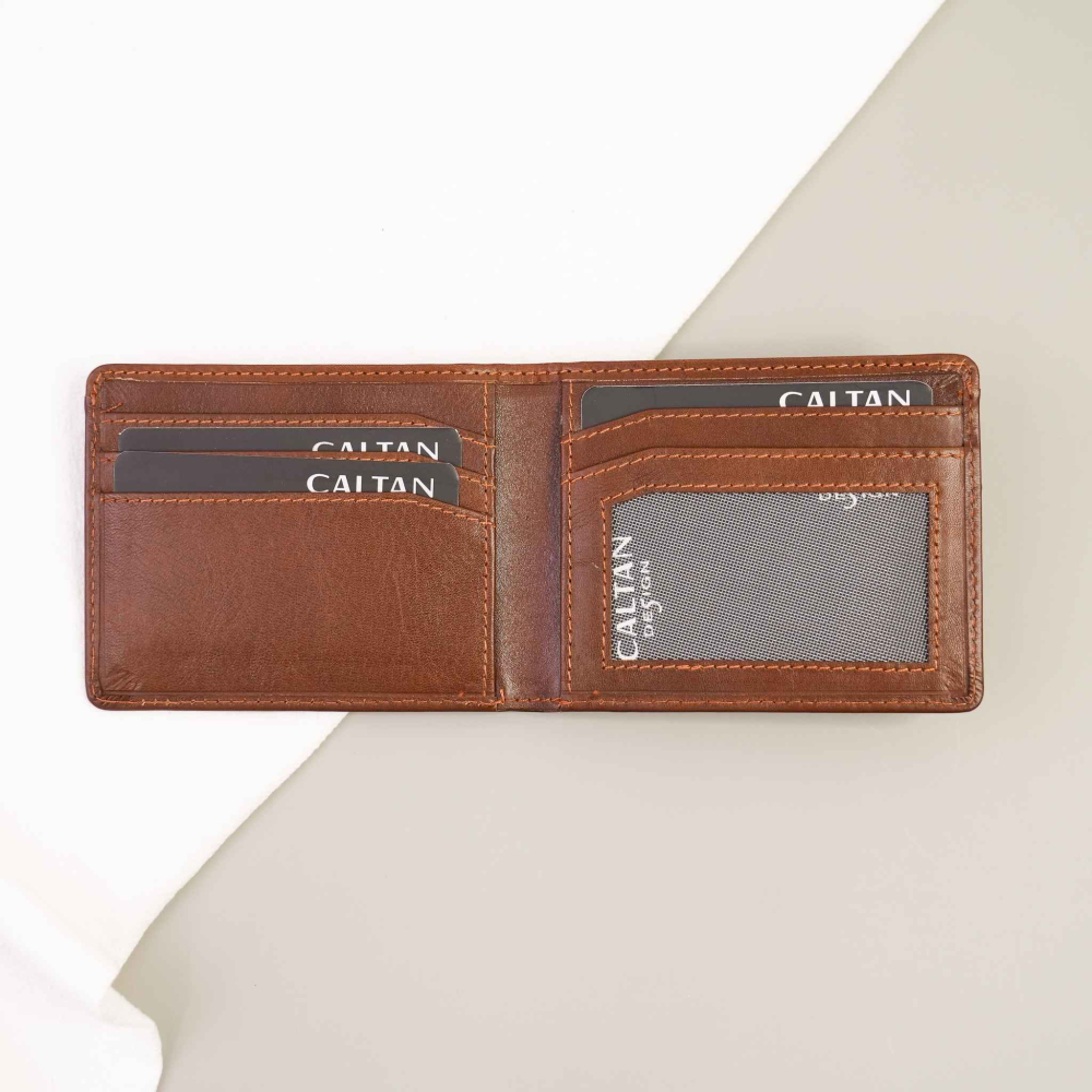 『新品上市』老爺有喜 真皮三頁式零錢包短夾(075125cd)-細節圖2