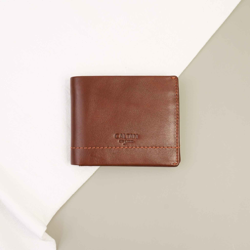 『新品上市』老爺有喜 真皮三頁式零錢包短夾(075137cd)-細節圖5