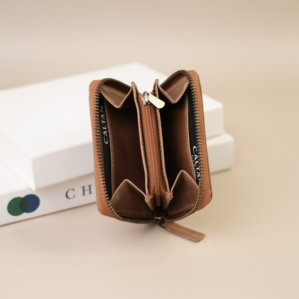 『新品上市』老爺有喜 真皮大容量全包式拉鍊中短夾(075165lt)-細節圖2