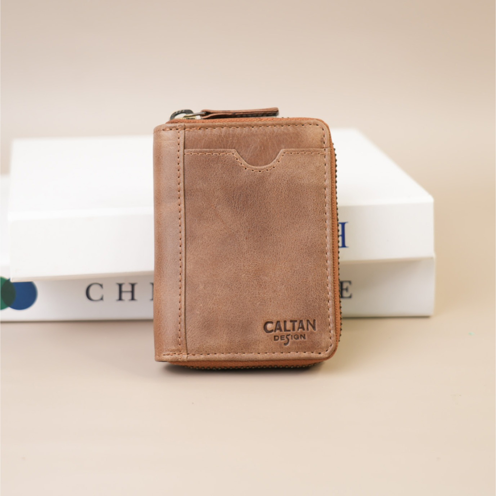 『新品上市』老爺有喜 真皮大容量全包式拉鍊中短夾(075165lt)-細節圖4