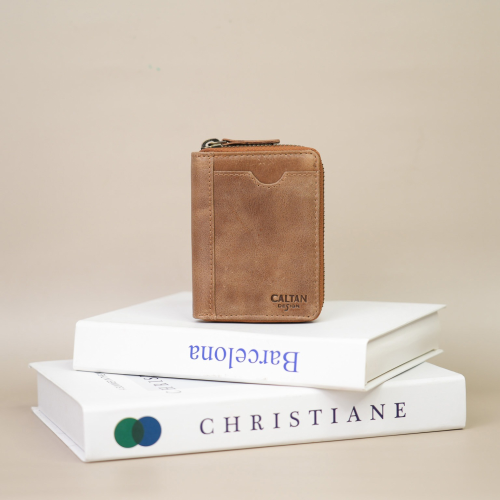 『新品上市』老爺有喜 真皮大容量全包式拉鍊中短夾(075165lt)-細節圖7