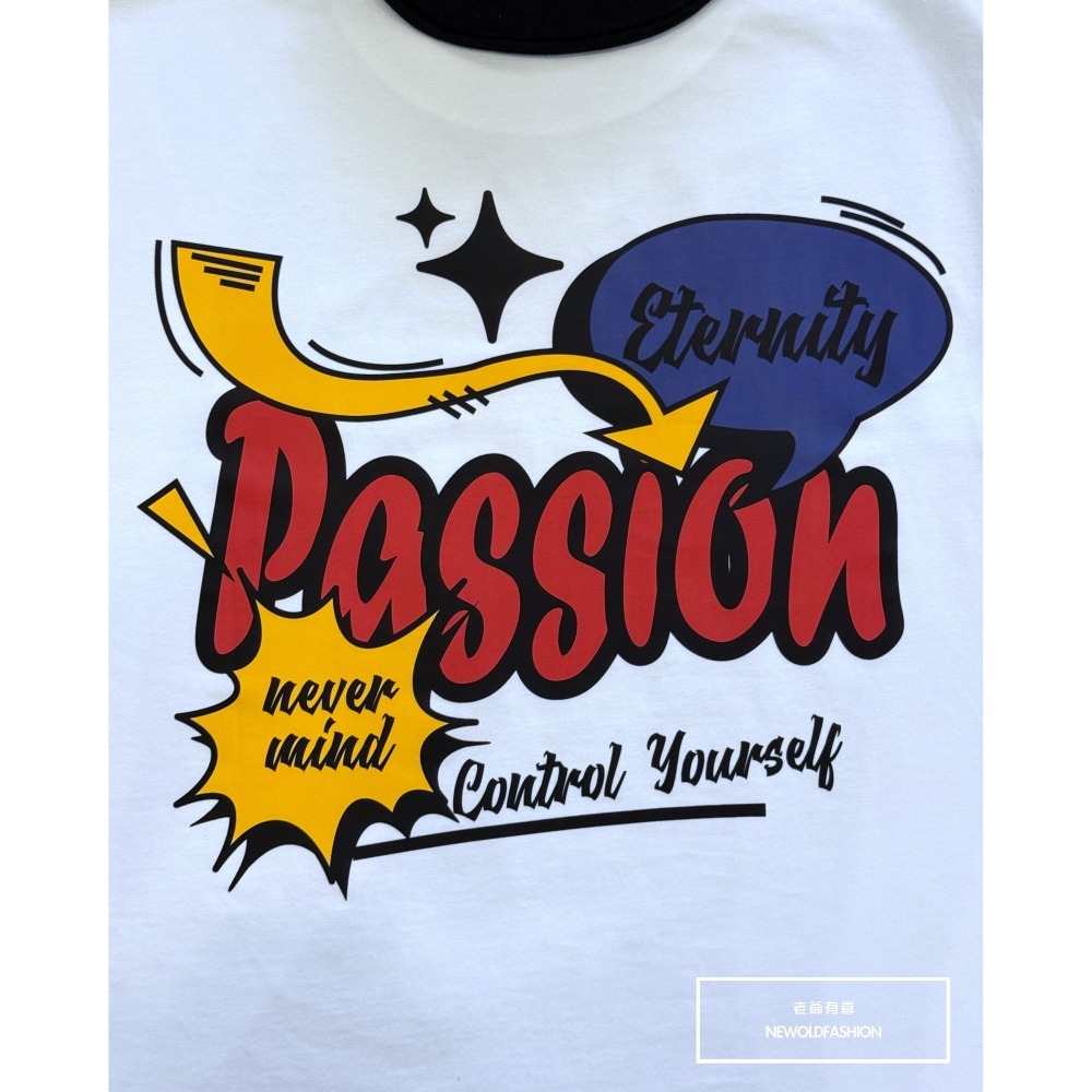 『新品上市』重磅Passion符號短T(NOF25038162)-白-細節圖4