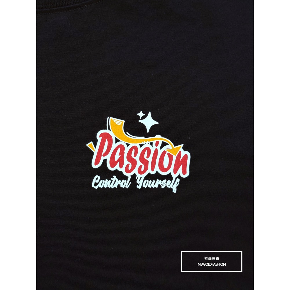 『新品上市』重磅Passion符號短T(NOF25038162)-黑-細節圖7
