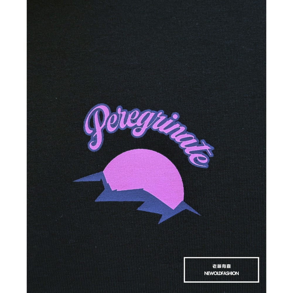 『新品上市』重磅日出山脈短T(NOF25038111)-黑-細節圖8