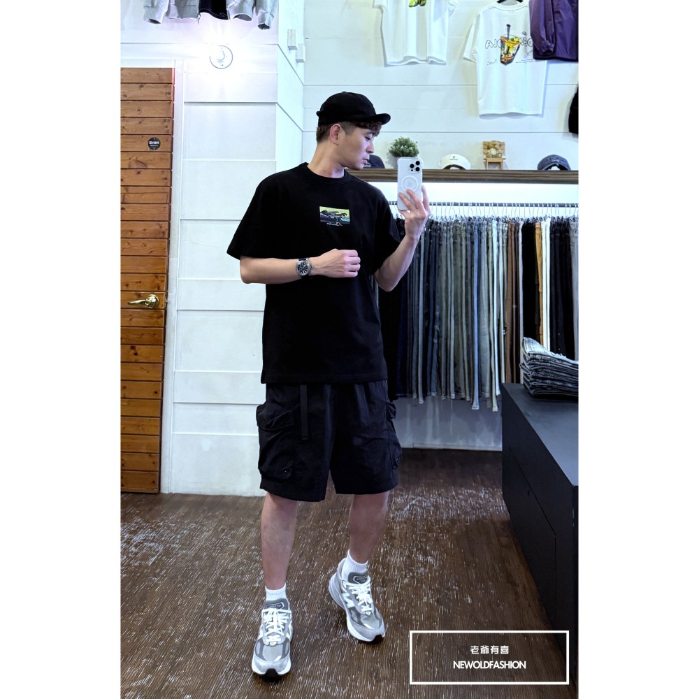 『新品上市』重磅秘境探險短T(NOF25038054)-黑-細節圖2